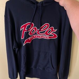 Polo Ralph Lauren big print pull over hoodie